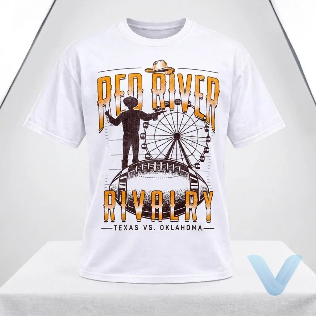 Home 16 Longhorns Red River Rivalry Texas Vs Oklahoma 2026 T Shirt