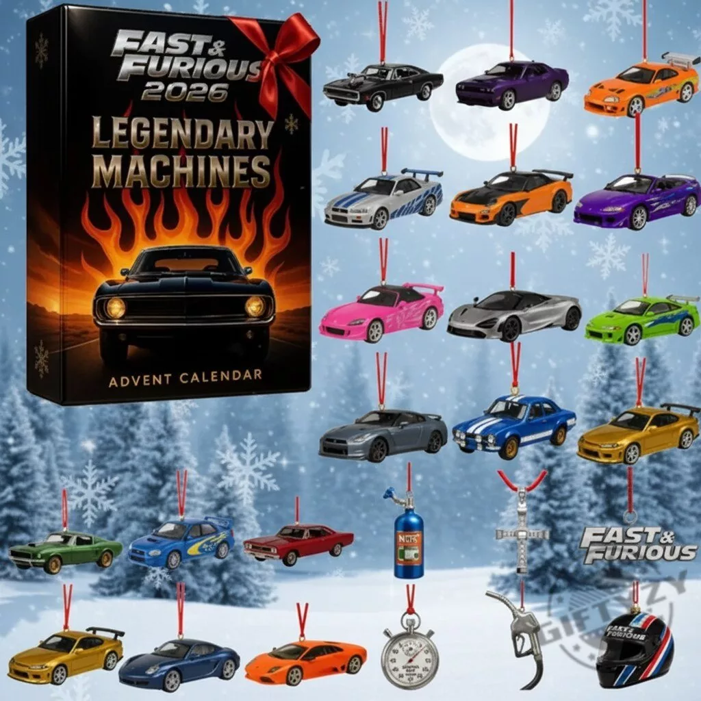 Fast & Furious Movie Legendary Machines Advent Calendar
