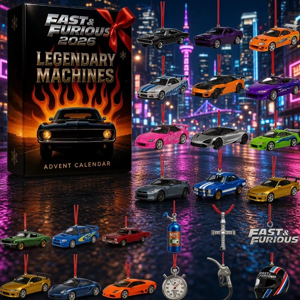Fast & Furious Movie Legendary Machines Advent Calendar