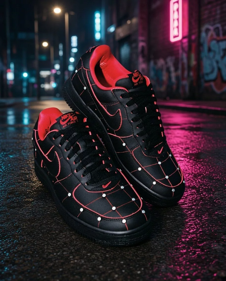 Nightmare (Hellraiser) Nike Air Force 1 Sneakers Shoes