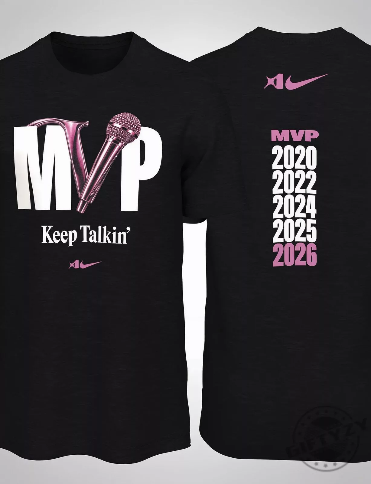 A'ja Wilson Nike Keep Talkin' MVP Shirt
