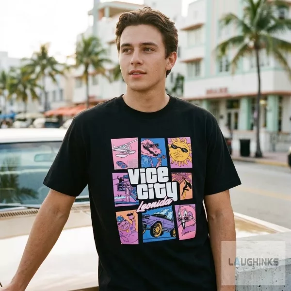 2026 Merch Vice City Leonida Grand Theft Auto VI Goodtime State Shirt