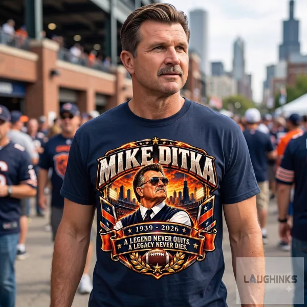 Mike Ditka Memorial Tribute 2026 Shirt