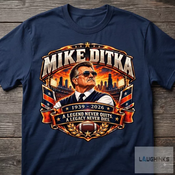 Mike Ditka Memorial Tribute 2026 Shirt 1 Mike Ditka Memorial Tribute 2026 Shirt