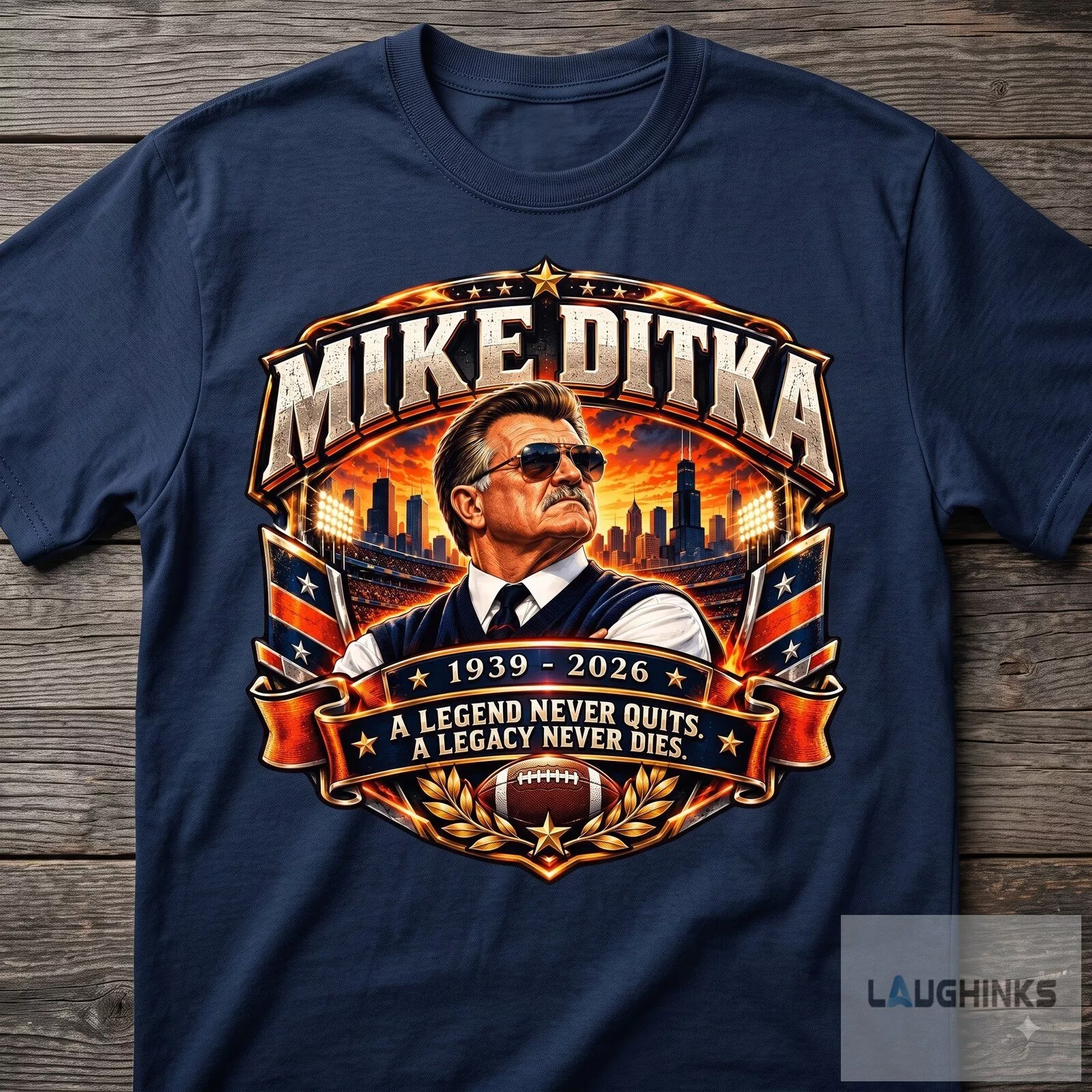 Mike Ditka Memorial Tribute 2026 Shirt 4 Mike Ditka Memorial Tribute 2026 Shirt