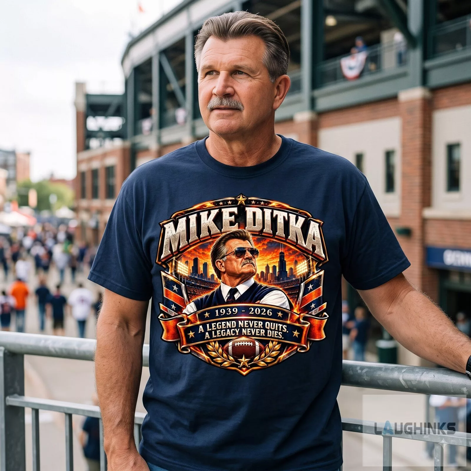 Mike Ditka Memorial Tribute 2026 Shirt 5 Mike Ditka Memorial Tribute 2026 Shirt