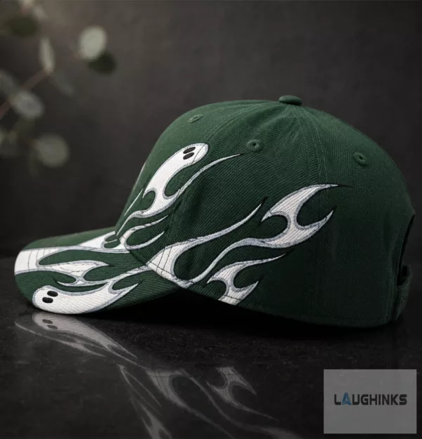 Ghost Racing Flames Baseball Cap 8 Sports Apparel