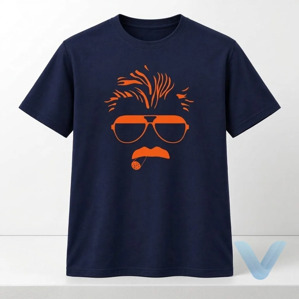 Coach Mike Ditka Portrait T Shirt