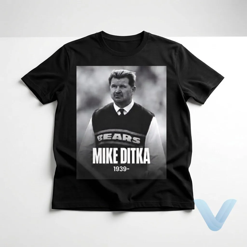 Rest In Peace Mike Ditka T Shirt Rest In Peace Mike Ditka T Shirt – image 4 of 4