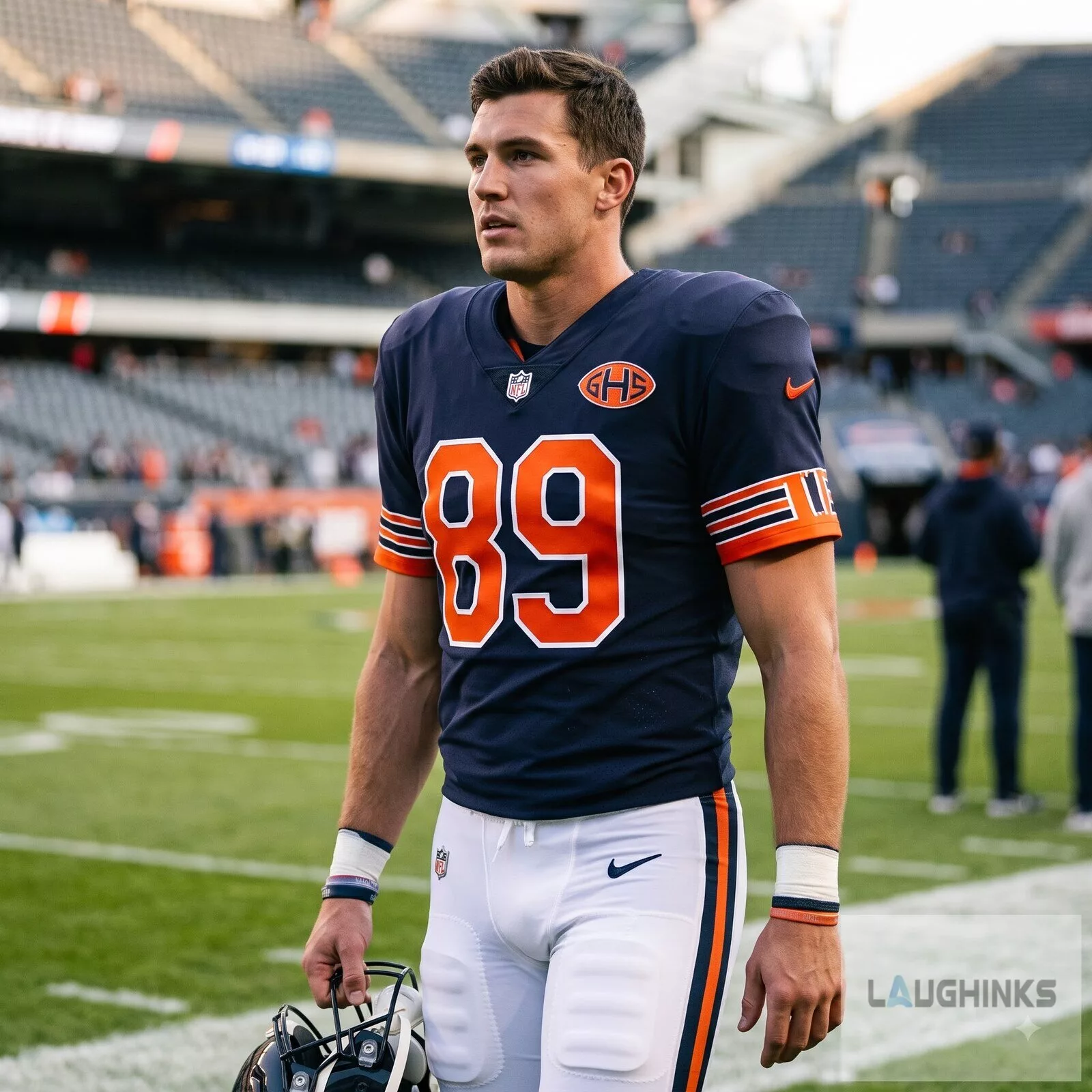 mike ditka chicago bears rivalries nike collection replica football jersey shirt Mike Ditka Chicago Bears Rivalries Nike Collection Replica Football Jersey Shirt – image 4 of 5