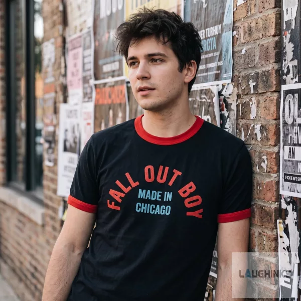Made In Chicago Fall Out Boy Ringer T-shirt 2026