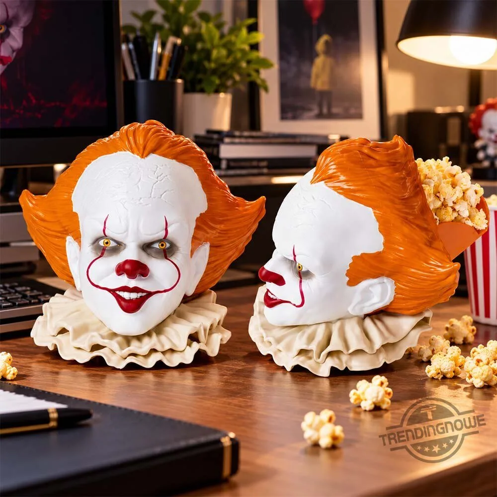 IT Chapter Two Pennywise The Clown Popcorn Bucket Head 7 IT Chapter Two Pennywise The Clown Popcorn Bucket Head
