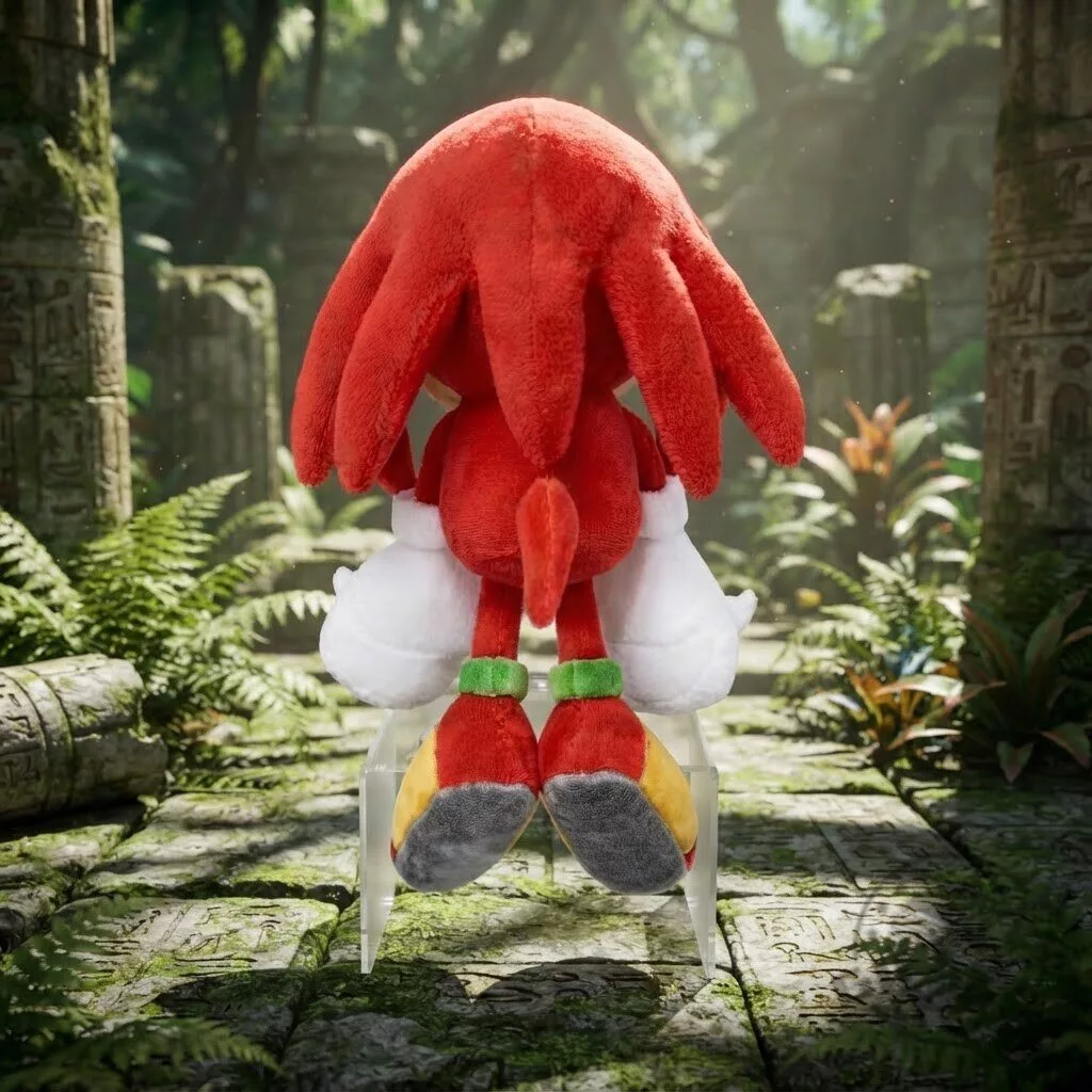 Sonic the Hedgehog Knuckles the Echidna plush toy 3 Sonic the Hedgehog Knuckles the Echidna plush toy