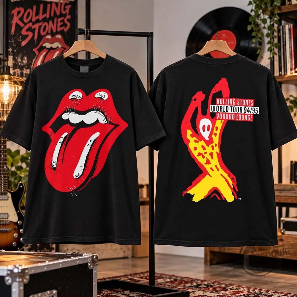 BTS Taehyung V World Tour ARIRANG LIMA Rolling Stones Voodoo Lounge Shirt 6 BTS Taehyung V World Tour ARIRANG LIMA Rolling Stones Voodoo Lounge Shirt