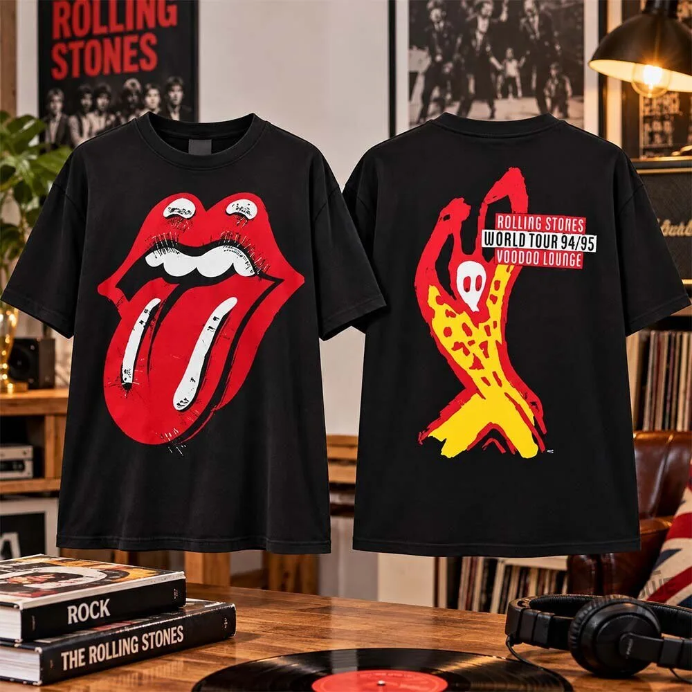 BTS Taehyung V World Tour ARIRANG LIMA Rolling Stones Voodoo Lounge Shirt 7 BTS Taehyung V World Tour ARIRANG LIMA Rolling Stones Voodoo Lounge Shirt