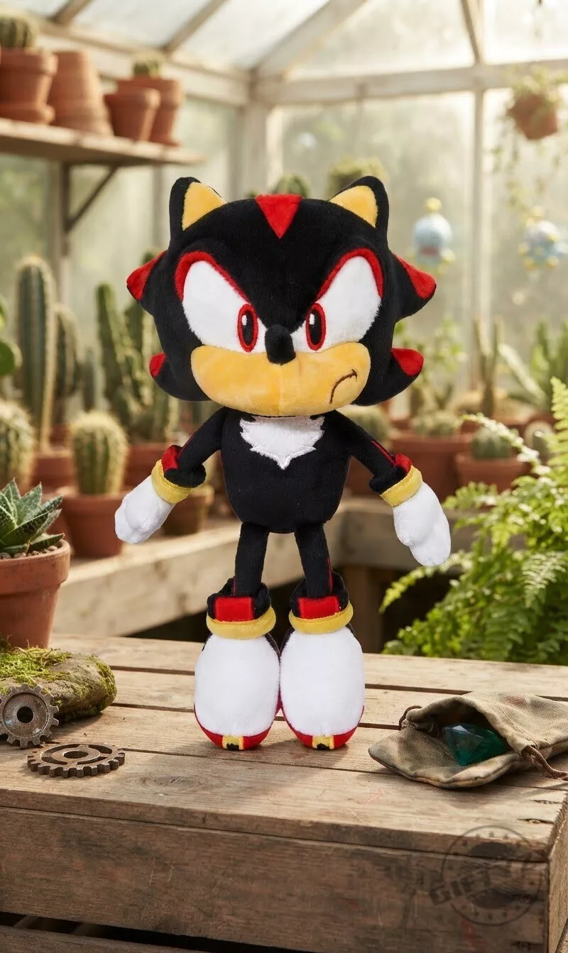 "Collect Them All: Ultimate Sonic Plush Toys for Hedgehog Fans" 5 Sonic the Hedgehog Shadow Plush