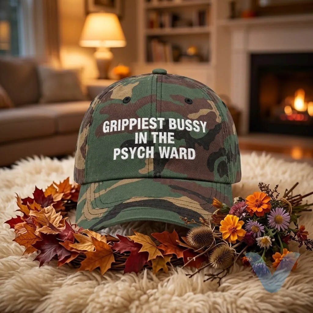 Grippiest Bussy In Psych Ward Hat gift cap
