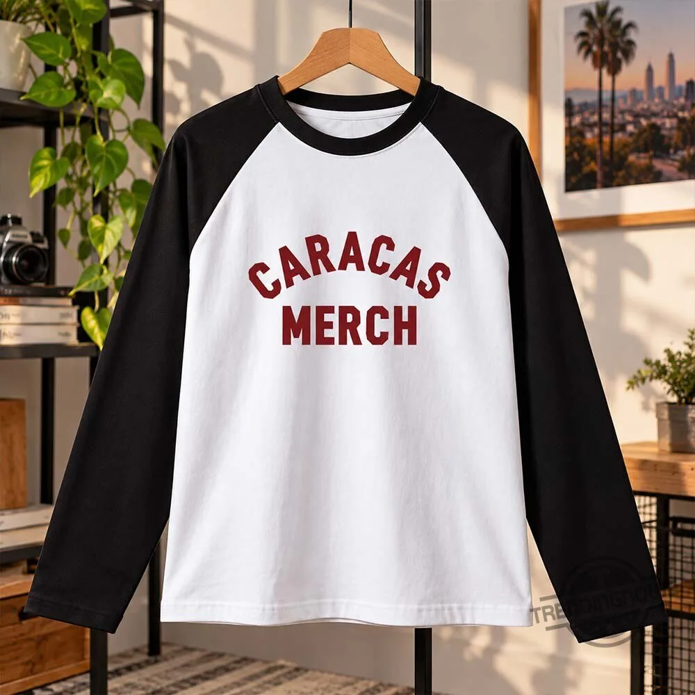 Taehyung V Caracas Merch Raglan Long Sleeve Shirt 6 Taehyung V Caracas Merch Raglan Long Sleeve Shirt