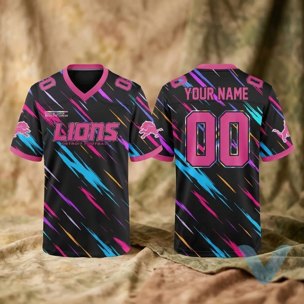 2026 Lions Crucial Catch Custom Jersey shirt 1 2026 Lions Crucial Catch Custom Jersey shirt