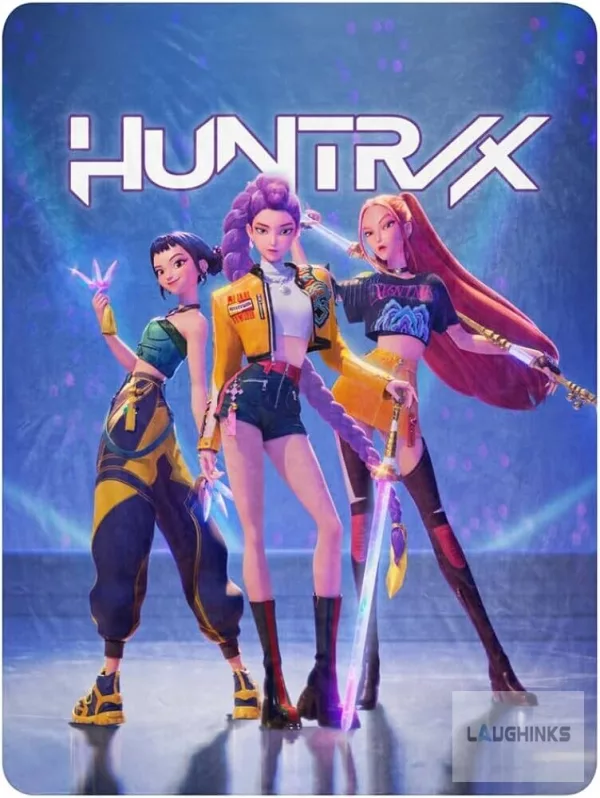 HUNTR/X kpop demon hunters x funko fleece blanket