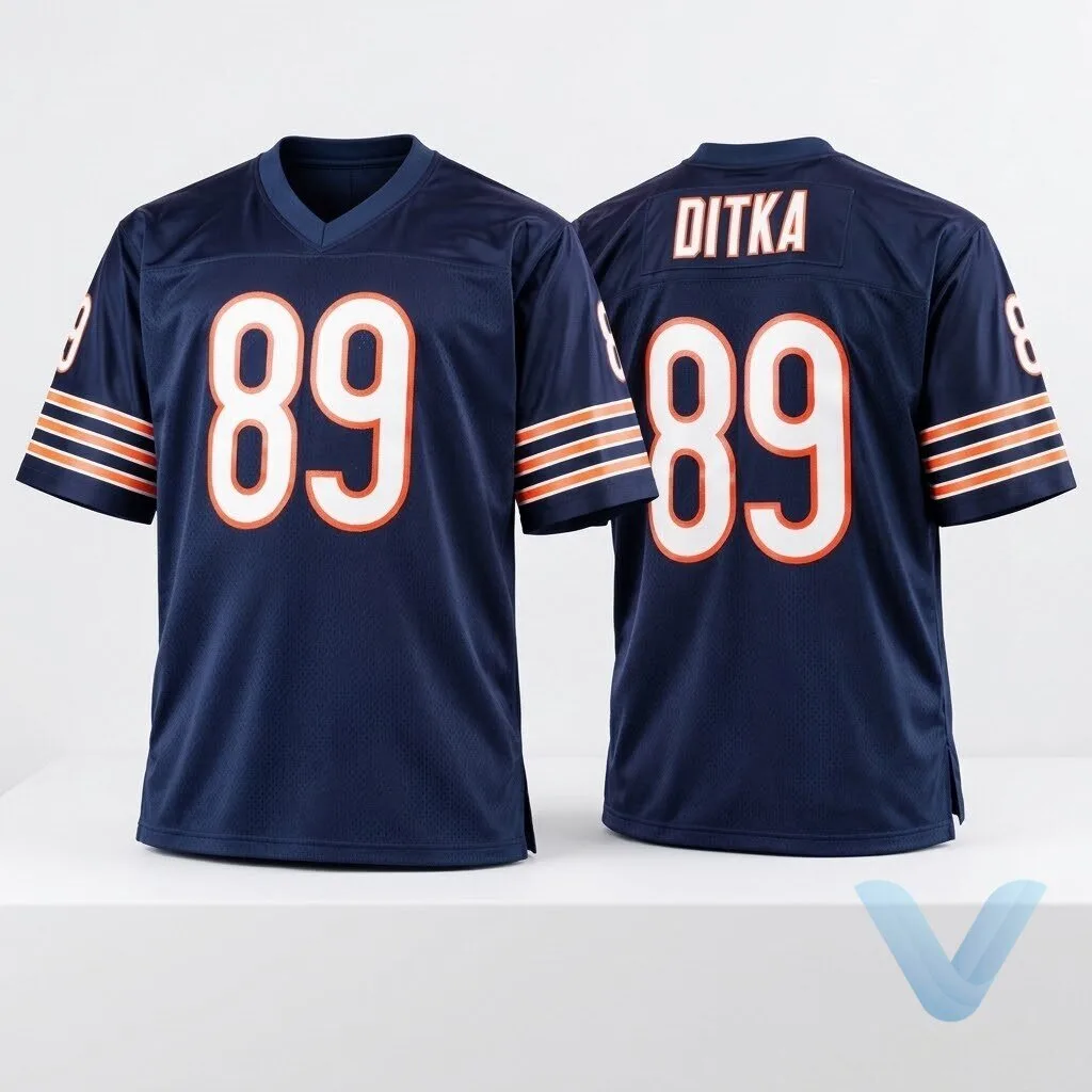 Mike Ditka 89 Retired Jersey shirt