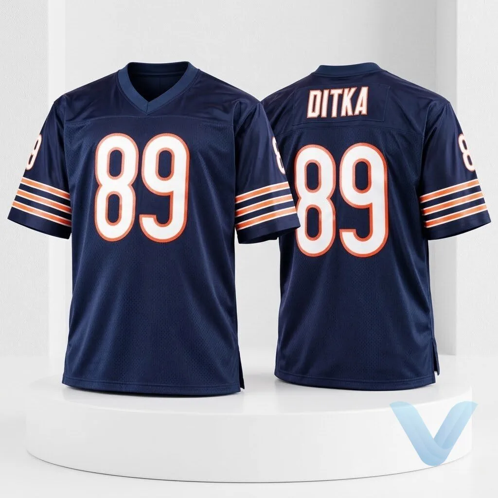 Mike Ditka 89 Retired Jersey shirt