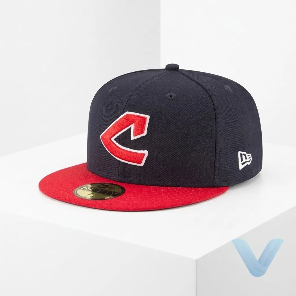 Travis Kelce Men's Cleveland Guardians Cooperstown Collection 1973 Wool 59FIFTY Fitted Hat 1 Travis Kelce Men's Cleveland Guardians Cooperstown Collection 1973 Wool 59FIFTY Fitted Hat