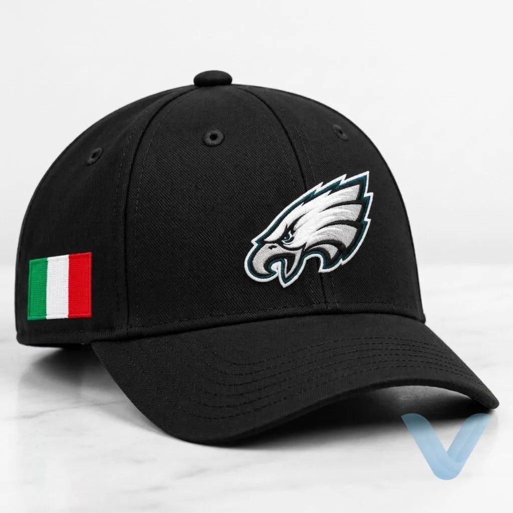 Eagles Italian Flag Hat gift cap 7 Eagles Italian Flag Hat gift cap