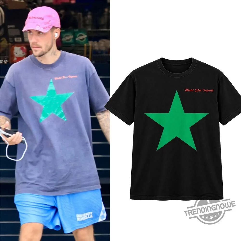 Justin Bieber World Star Imports Star In Studio City Shirt 5 Justin Bieber World Star Imports Star In Studio City Shirt