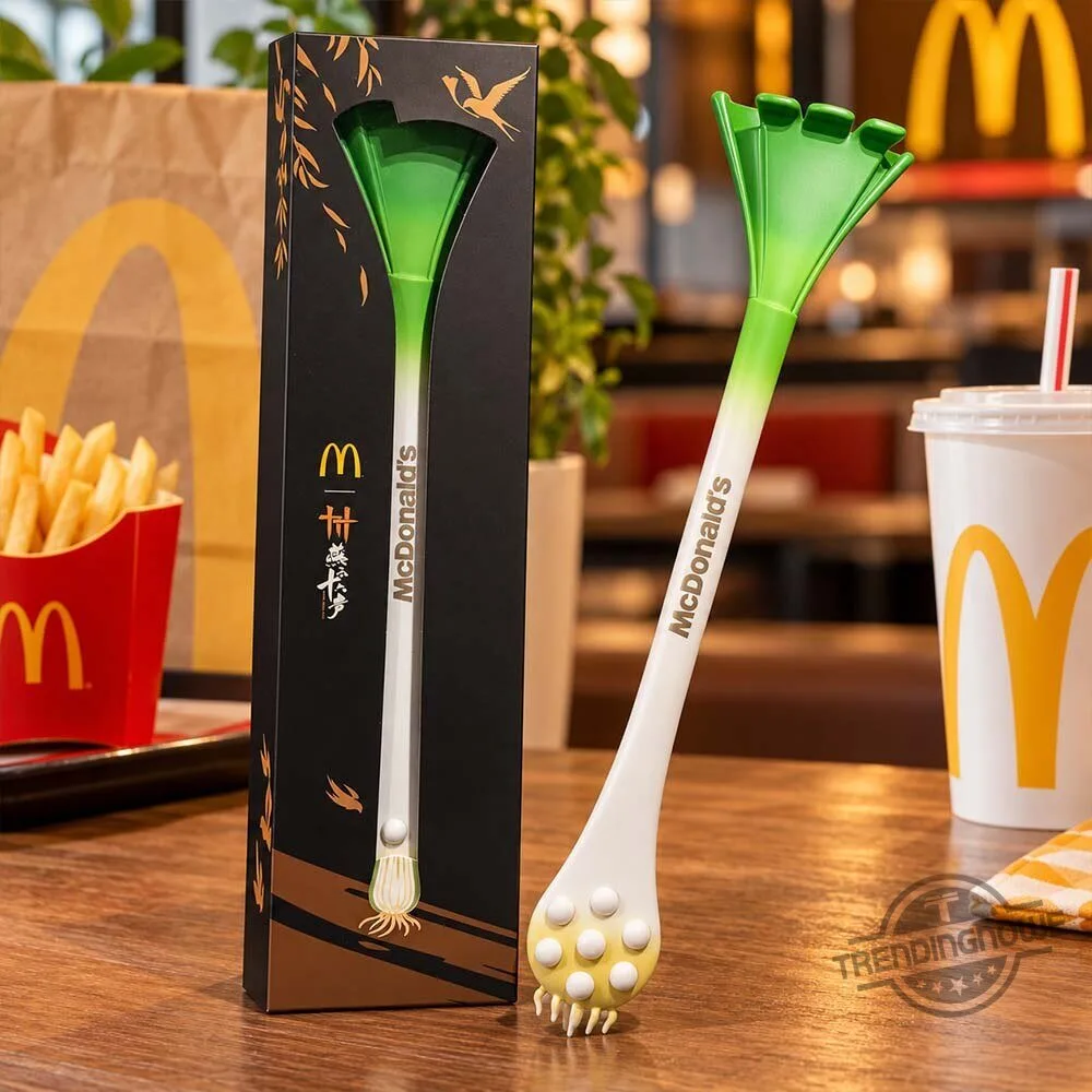 McDonald's Green Onion Back Scratcher Massager 2026 Limited Edition 5 McDonald's Green Onion Back Scratcher Massager 2026 Limited Edition