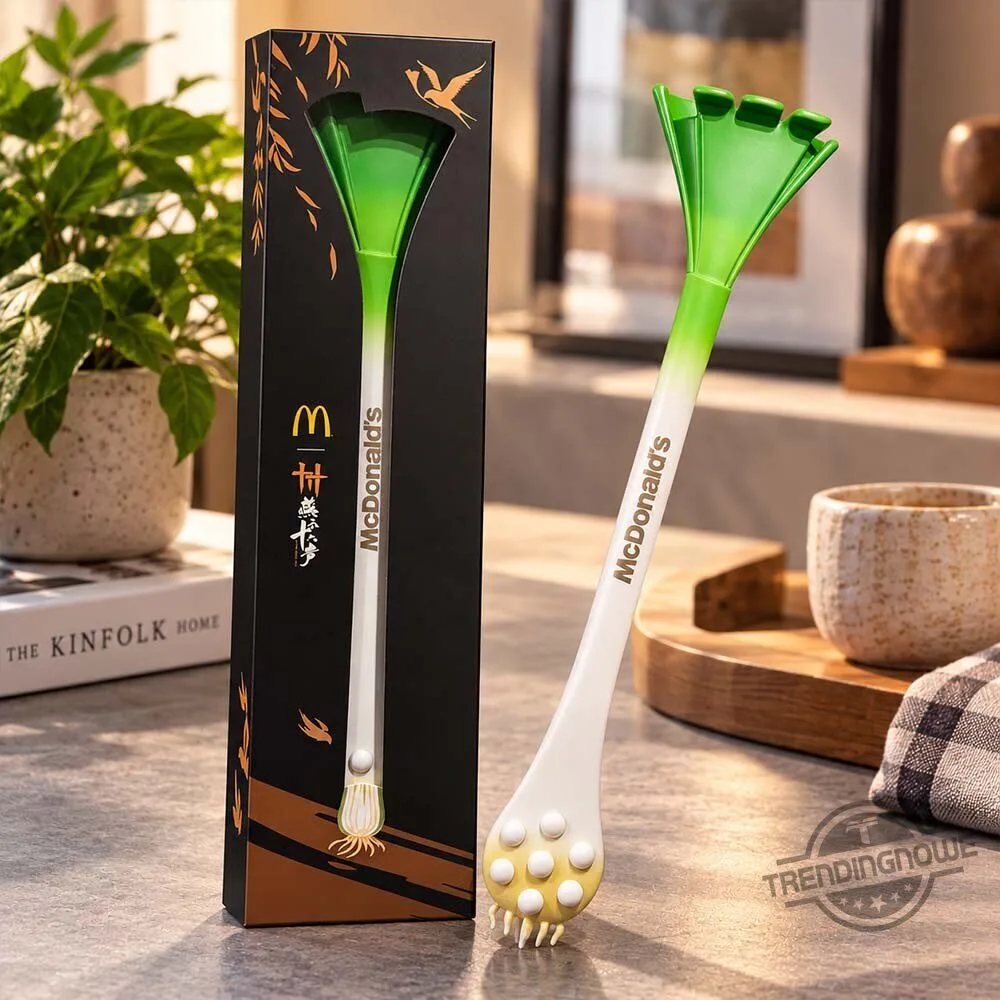 McDonald's Green Onion Back Scratcher Massager 2026 Limited Edition 6 McDonald