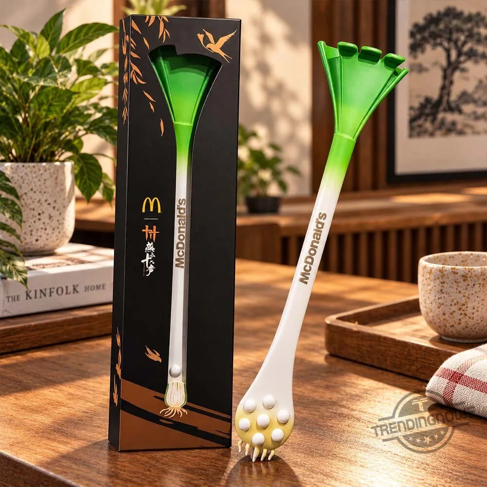 McDonald's Green Onion Back Scratcher Massager 2026 Limited Edition 7 McDonald