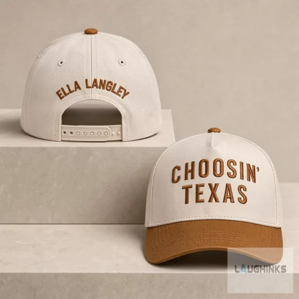 Ella Langley Choosin' Texas Baseball Cap Country Music Apparel