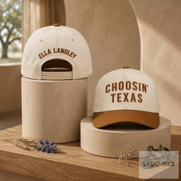 Ella Langley Choosin' Texas Baseball Cap Country Music Apparel