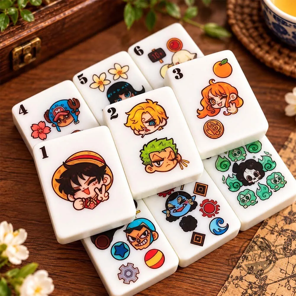 Nominno One Piece Anime Mahjong Tiles Set 9 Nominno One Piece Anime Mahjong Tiles Set
