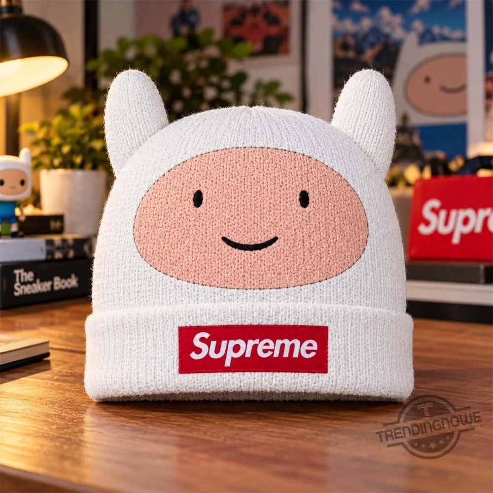 Supreme x Adventure Time Finn The Human Knit Beanie Hat 6 Supreme x Adventure Time Finn The Human Knit Beanie Hat