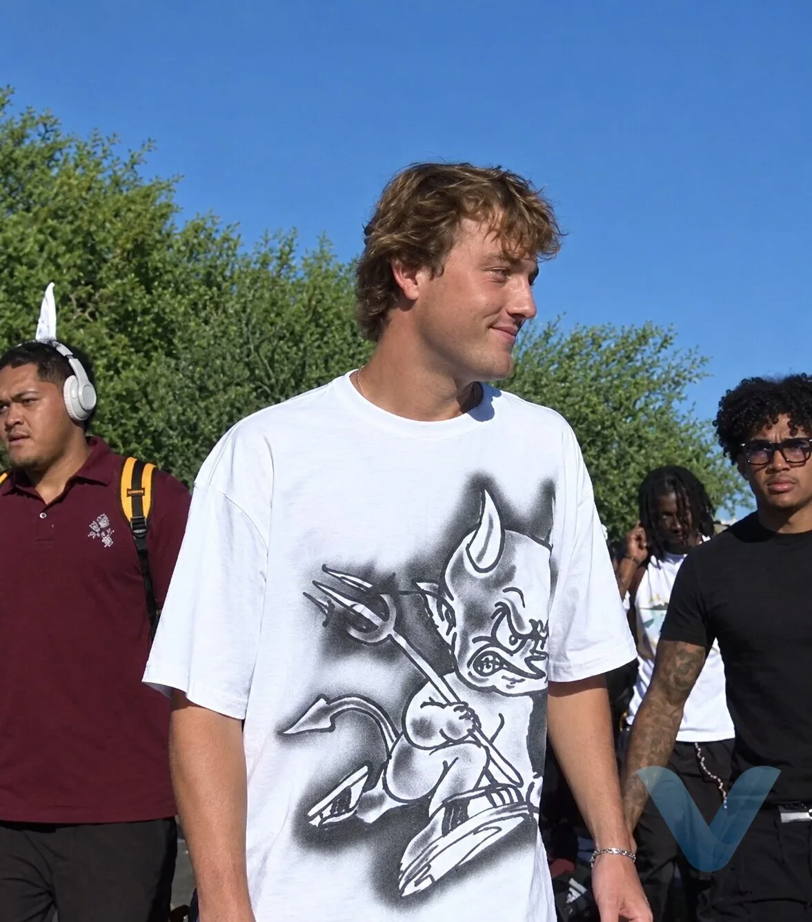 ASU QB1 Cutter Boley Sun Devil debut Adidas Originals Lil Devil Airbrush T Shirt fubu shirt 9 ASU QB1 Cutter Boley Sun Devil debut Adidas Originals Lil Devil Airbrush T Shirt fubu shirt