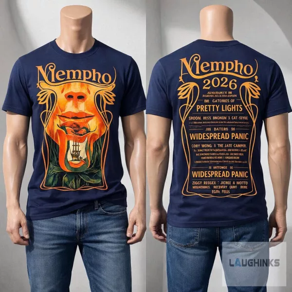 Mempho Music Festival 2026 T Shirt Concert Graphic Apparel
