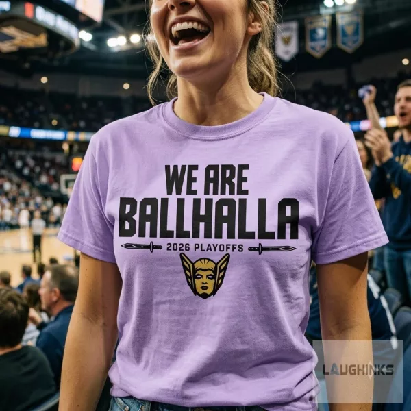 Valkyries We Are Ballhalla 2026 Playoffs T-Shirt
