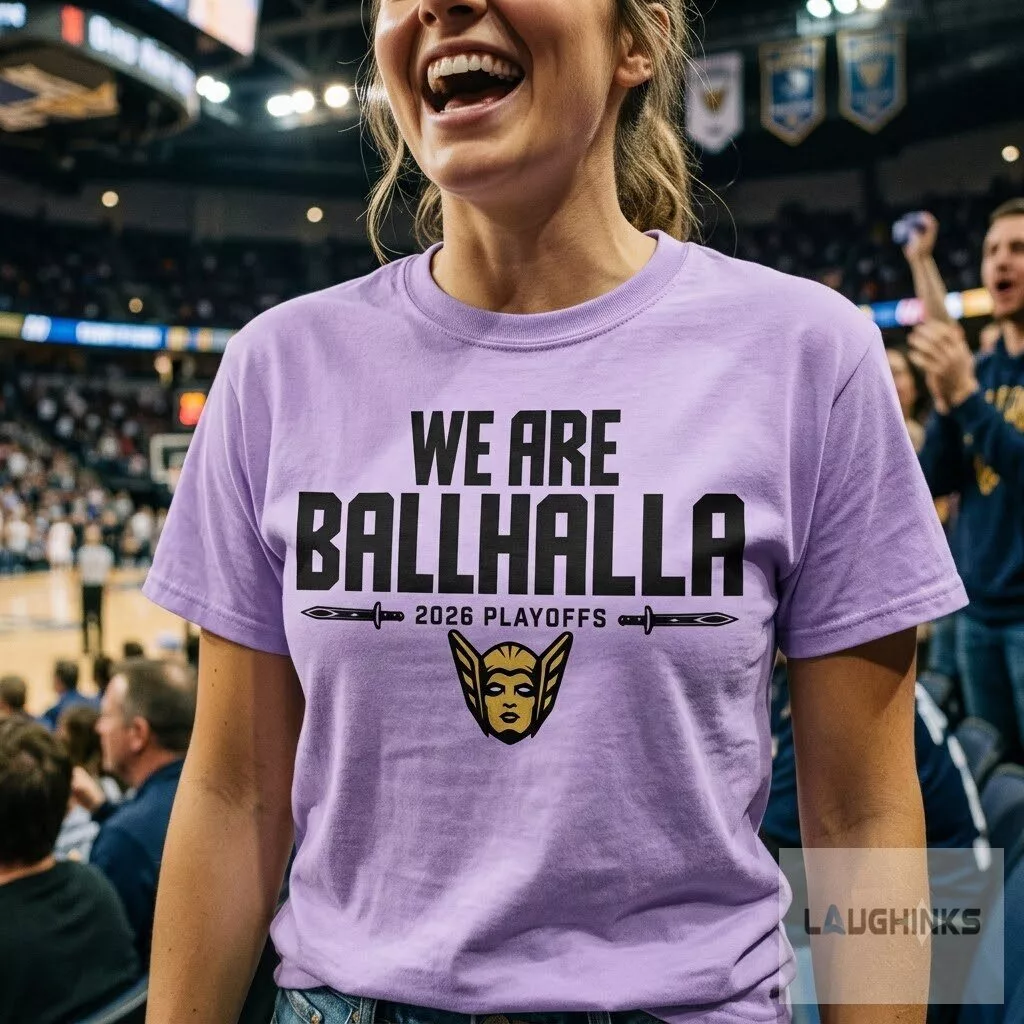Valkyries We Are Ballhalla 2026 Playoffs T-Shirt 2 Valkyries We Are Ballhalla 2026 Playoffs T-Shirt
