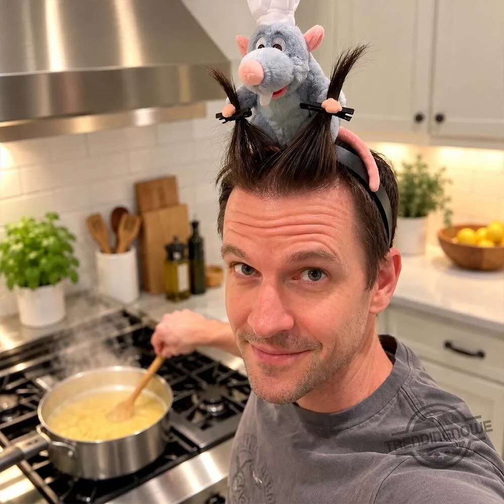 Ratatouille Remy Chef Plush Headband 6 Ratatouille Remy Chef Plush Headband