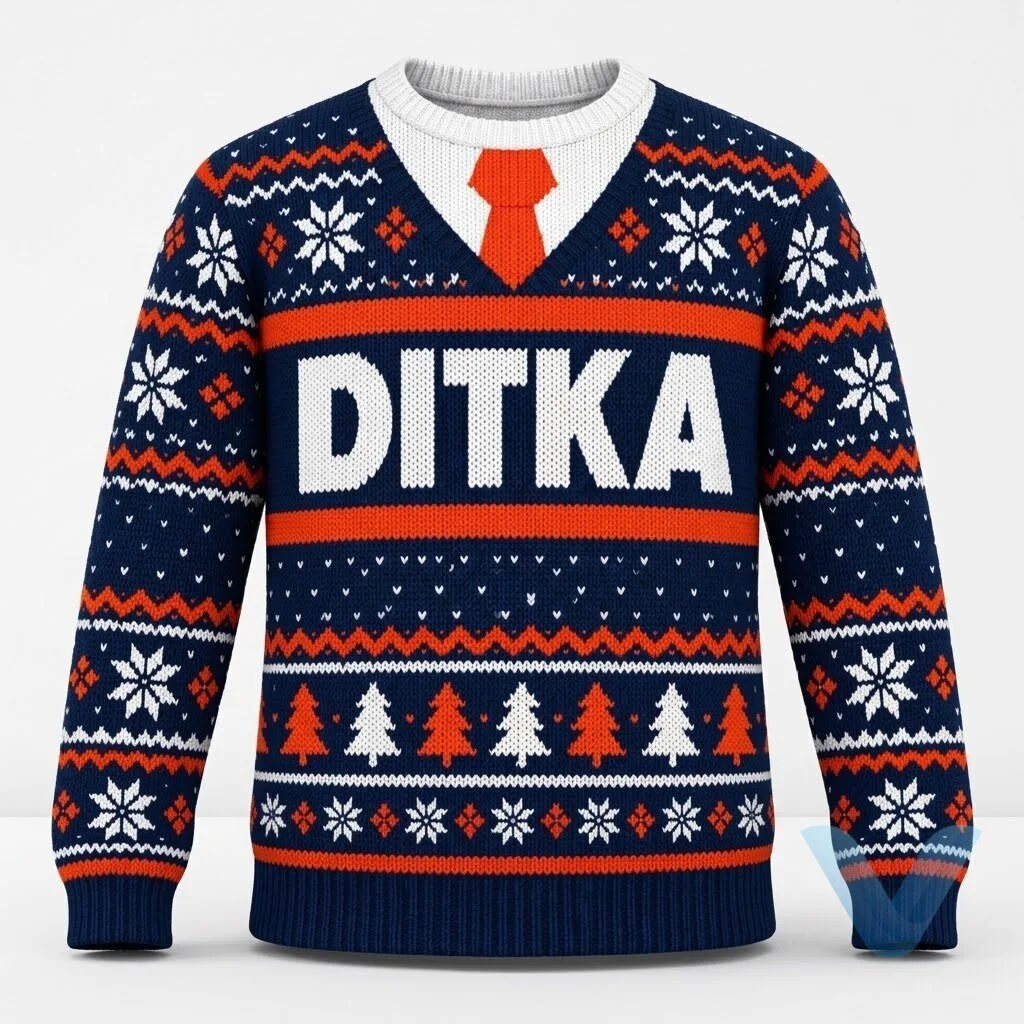 Christmas Mike Ditka Bears Costume Ugly Sweater sweatshirt 2 Christmas Mike Ditka Bears Costume Ugly Sweater sweatshirt