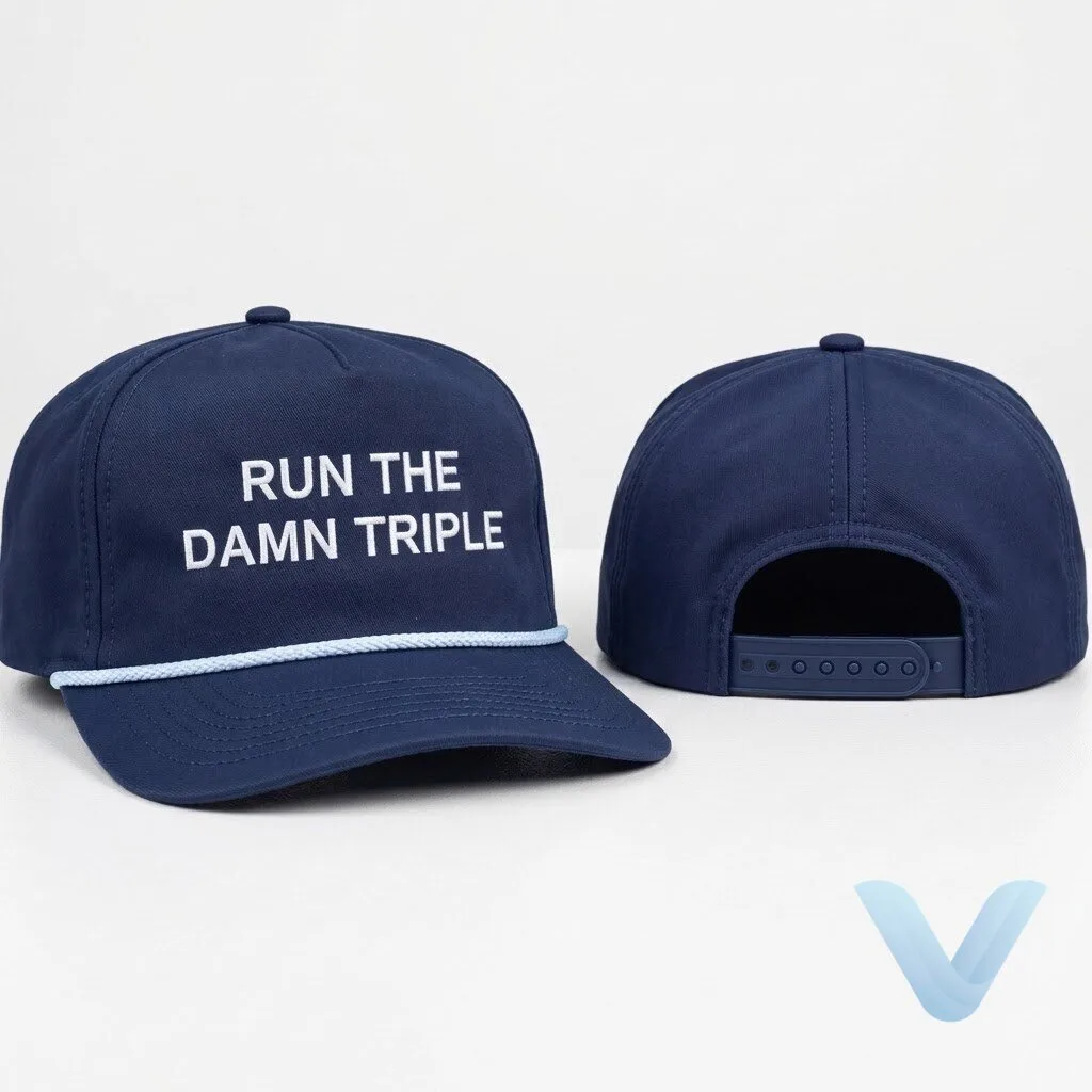 Home 8 Run The Damn Triple 2026 Hat gift cap