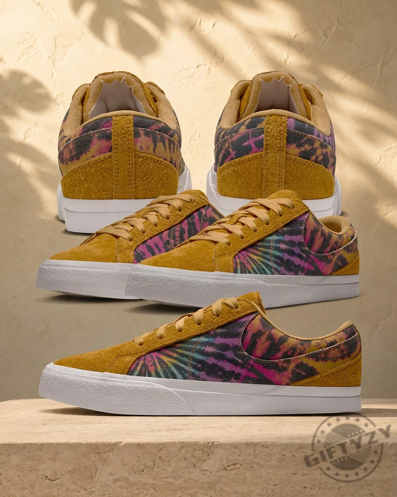 Nike Blazy Tie Dye Dark graphic shoes
