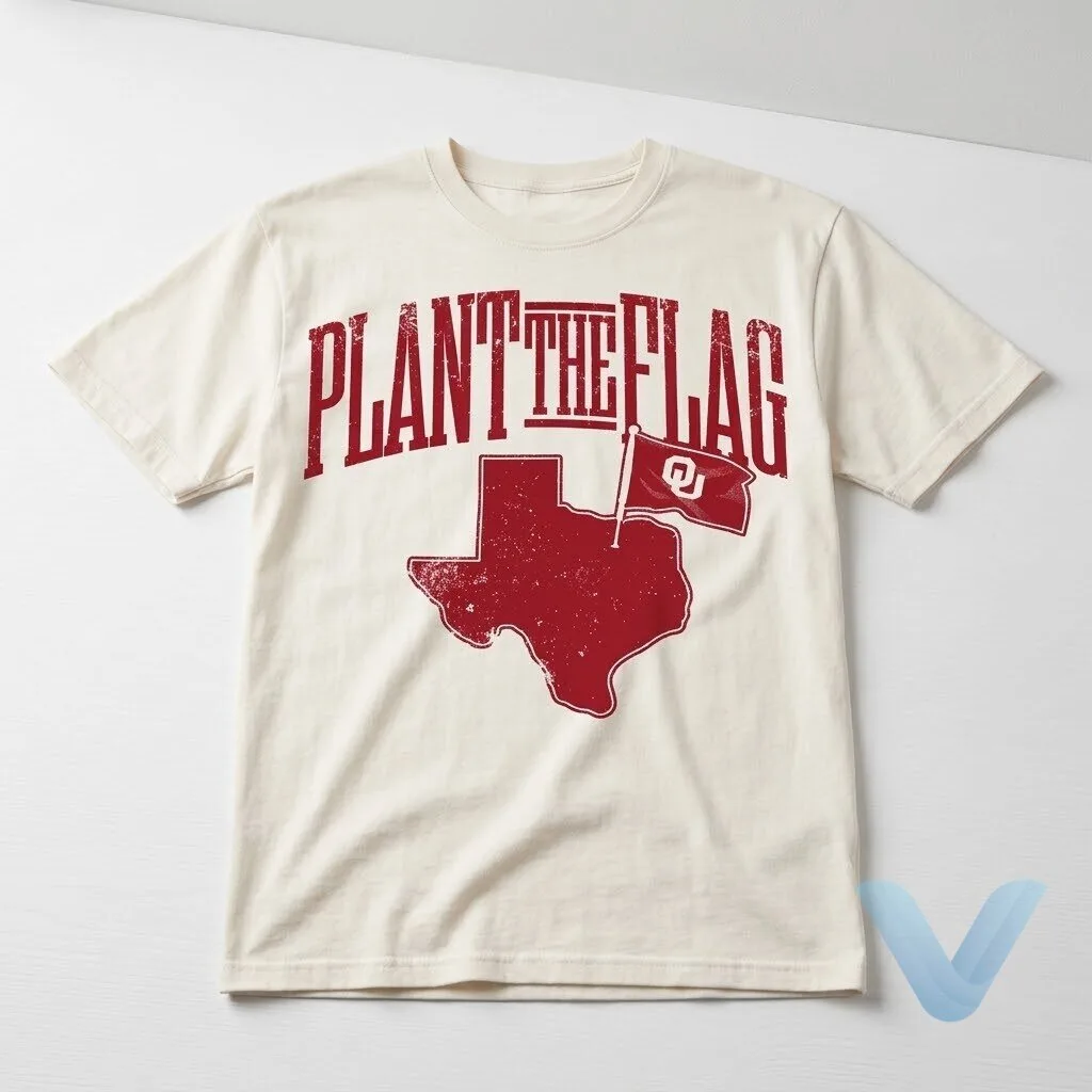 Red River Rivalry Oklahoma Football Plant The Flag T Shirt hoodie sweatshirt Red River Rivalry Oklahoma Football Plant The Flag T Shirt hoodie sweatshirt – image 2 of 4