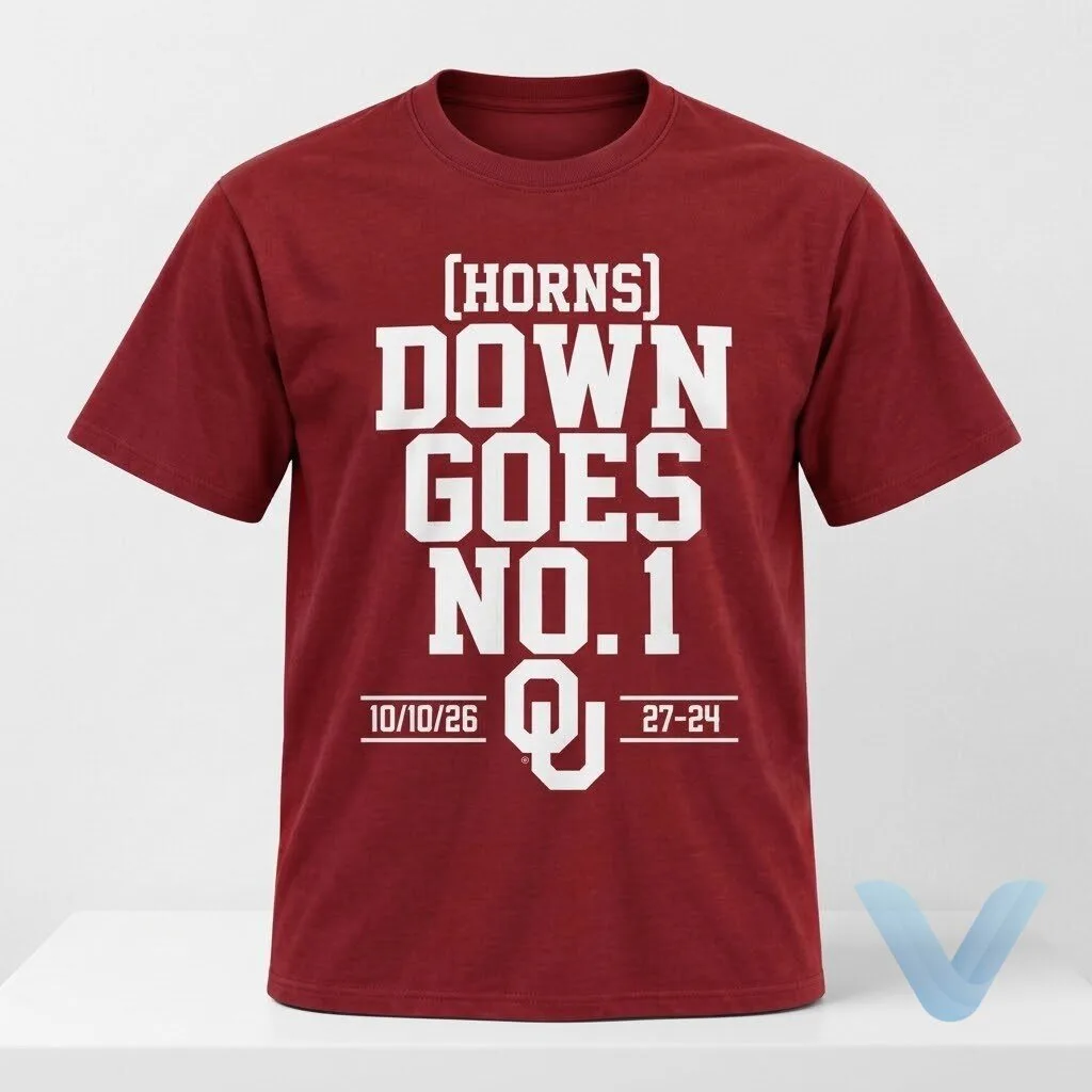 Oklahoma Football Horns Down Goes No 1 T Shirt hoodie sweatshirt 1 Oklahoma Football Horns Down Goes No 1 T Shirt hoodie sweatshirt
