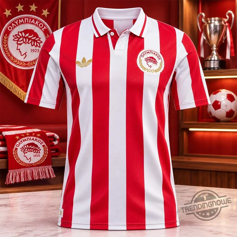 Olympiakos Centenary Anniversary Jersey Shirt 3 Olympiakos Centenary Anniversary Jersey Shirt