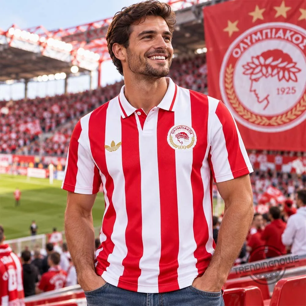 Olympiakos Centenary Anniversary Jersey Shirt 8 Olympiakos Centenary Anniversary Jersey Shirt
