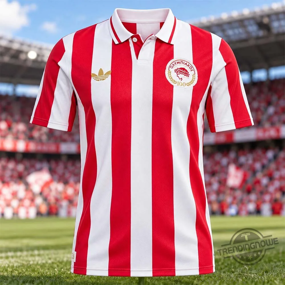Olympiakos Centenary Anniversary Jersey Shirt 9 Olympiakos Centenary Anniversary Jersey Shirt