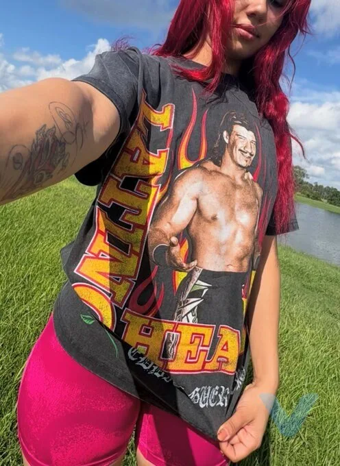 La Catalina Eddie Guerrero WWE Latino Heat Black Wash T Shirt 10 La Catalina Eddie Guerrero WWE Latino Heat Black Wash T Shirt
